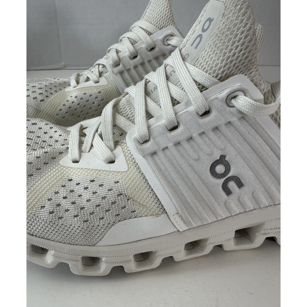 On Cloud Cloudswift Sneakers Glacier White Lace Up Running Shoes Women's 7.5 - Picture 12 of 13